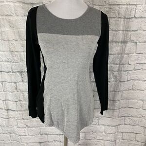 White House black market women S scoopneck pullover longsleeve sweater